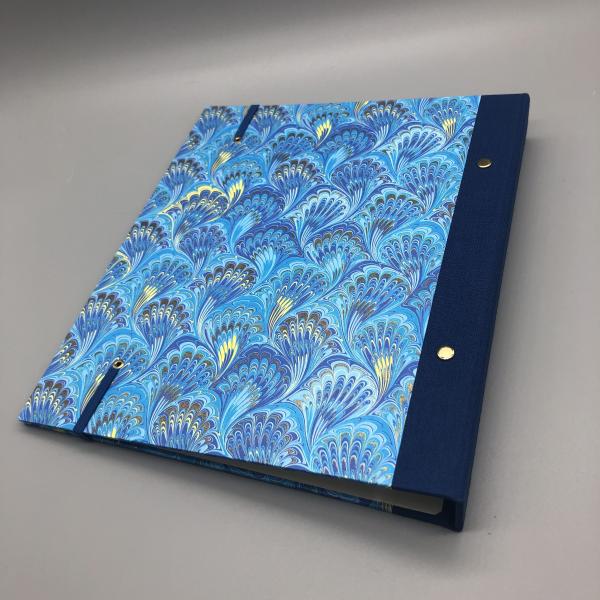 Ringbuch Planer A5 blau Rückseite